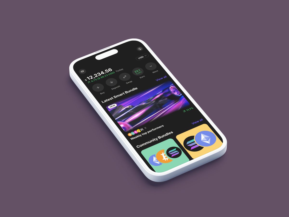 The new Cake DeFi app